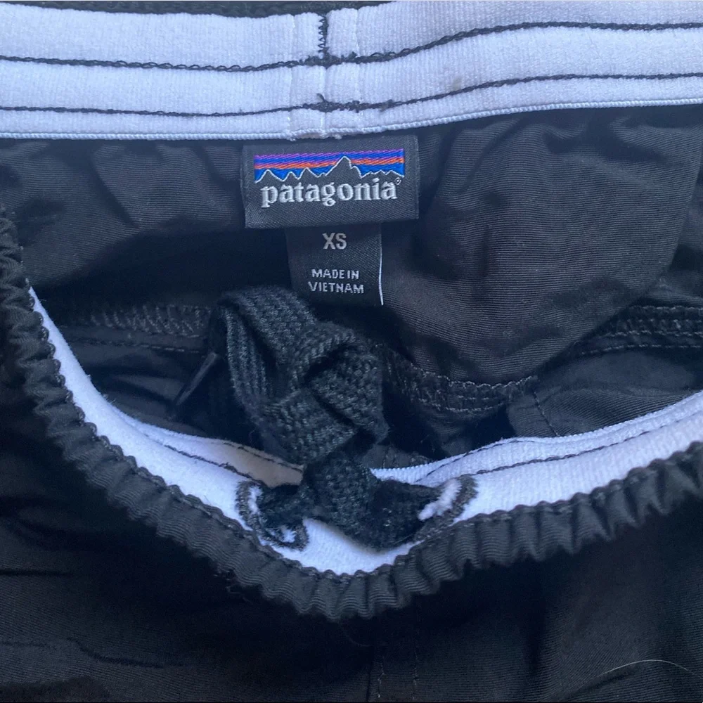 Black Patagonia Baggies 5 inch Shorts - Picture 5 of 9